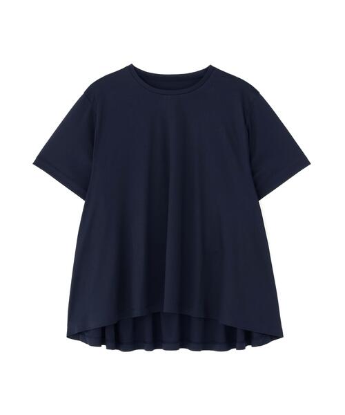 ADORE(アドーア)の「◆コットンスムースAラインプルオーバー(Tシャツ/カットソー・レディース・ピンク/ホワイト/ネイビー・38)」の3枚目の写真