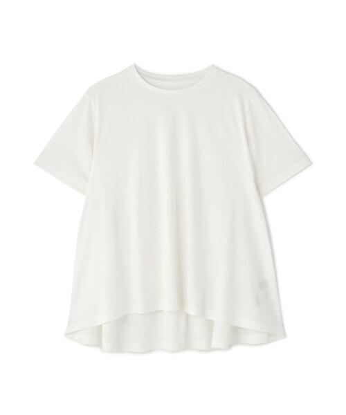 ADORE(アドーア)の「◆コットンスムースAラインプルオーバー(Tシャツ/カットソー・レディース・ピンク/ホワイト/ネイビー・38)」の2枚目の写真