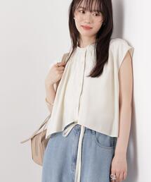 GASA＊ ガサ リネン100 tシャツ ブラウス　麻　美品 麻100%リネンシャツ（シャツ/ブラウス）｜antiqua（アンティカ）の