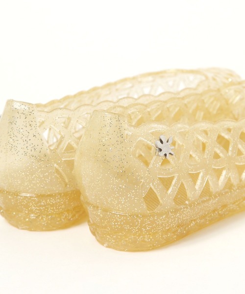 meduse(メデュース)の「【MEDUSE(メデュース)】PVCメッシュラメフラットサンダル(サンダル・レディース・イエロー・LARGE)」の13枚目の写真