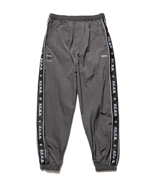 F.C.Real Bristol(エフシーレアルブリストル)の「NYLON CHAMBRAY PRACTICE PANTS(その他パンツ・メンズ・ブラック/オレンジ/チャコールグレー・MEDIUM/LARGE)」の1枚目の写真