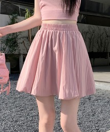 インナーパンツ付きバルーンミニスカート