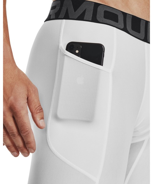 UNDER ARMOUR（アンダーアーマー）の「UAヒートギアアーマー ショーツ（トレーニング/メンズ）（その他パンツ・メンズ・ホワイト/ブラック・L/S/XL/M/3XL）」の7枚目の写真