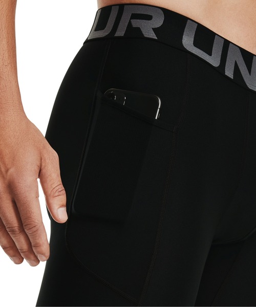 UNDER ARMOUR（アンダーアーマー）の「UAヒートギアアーマー ショーツ（トレーニング/メンズ）（その他パンツ・メンズ・ホワイト/ブラック・L/S/XL/M/3XL）」の4枚目の写真
