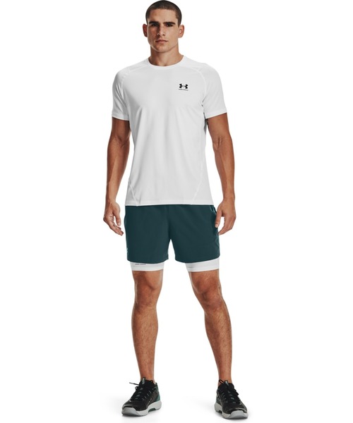 UNDER ARMOUR（アンダーアーマー）の「UAヒートギアアーマー ショーツ（トレーニング/メンズ）（その他パンツ・メンズ・ホワイト/ブラック・L/S/XL/M/3XL）」の8枚目の写真