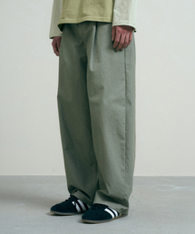 FERNOV（ペルノブ）の「ストライプカーブデニムパンツグリーン（デニムパンツ）」