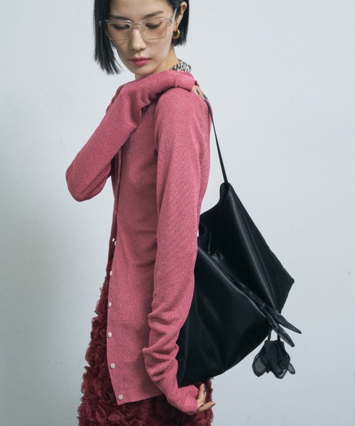 yae（ヤエ）の「Tulip bag / チューリップバッグ（トートバッグ・レディース・ナチュラル/ブラック・FREE）」の12枚目の写真