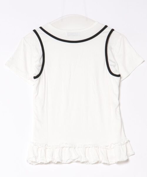 MASHIRO（マシロ）の「レイヤードタンクトップTシャツ YOUARE TeeTankTop(MA/EK164)（Tシャツ/カットソー・レディース・ホワイト・FREE）」の10枚目の写真