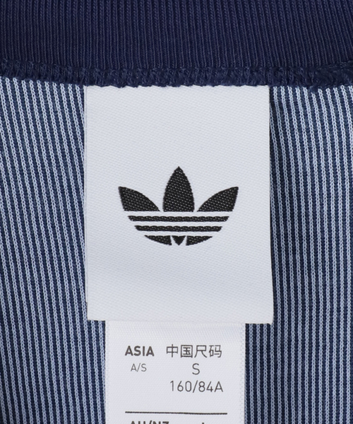 adidas Originals(アディダスオリジナルス)の「adidas originals / アディダス オリジナルス HEATHER 3S CALI TEE(Tシャツ/カットソー・レディース・ネイビー・MEDIUM)」の6枚目の写真