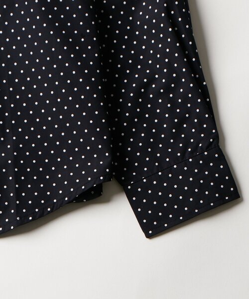WHO'S WHO gallery(フーズフーギャラリー)の「【26AW LOOK掲載・KOOKY'N】SCORPION DOT L/Sシャツ(シャツ/ブラウス・メンズ・ベージュ/ネイビー/ブラウン・LARGE/MEDIUM)」の14枚目の写真