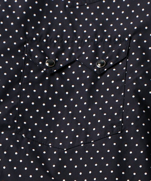 WHO'S WHO gallery(フーズフーギャラリー)の「【26AW LOOK掲載・KOOKY'N】SCORPION DOT L/Sシャツ(シャツ/ブラウス・メンズ・ベージュ/ネイビー/ブラウン・LARGE/MEDIUM)」の15枚目の写真