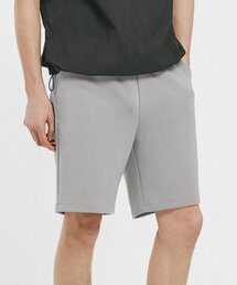 男女共用化繊バンディングショートパンツ (LT-GREY) (HZ5SP91-34)