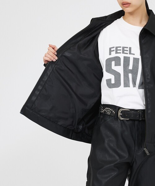 Dickies(ディッキーズ)の「【Dickies / ディッキーズ】フェイクレザー アイゼンハワージャケット / 2026A/W / DJ2011 FAKE LEATHER(ブルゾン・メンズ・ブラック・M/L)」の11枚目の写真
