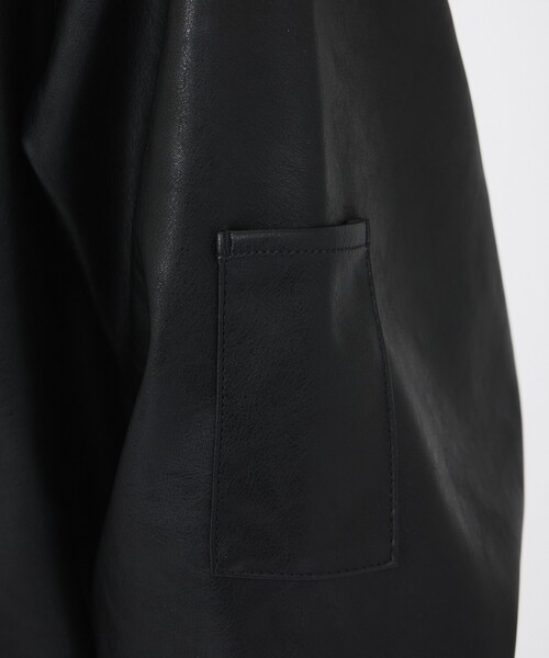 Dickies(ディッキーズ)の「【Dickies / ディッキーズ】フェイクレザー アイゼンハワージャケット / 2026A/W / DJ2011 FAKE LEATHER(ブルゾン・メンズ・ブラック・M/L)」の14枚目の写真