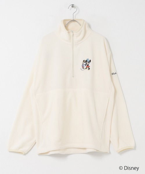 KBF（ケイビーエフ）の「別注/Disney/フリースカットソー（Tシャツ/カットソー・レディース・チャコールグレー/アイボリー・ONE）」の17枚目の写真