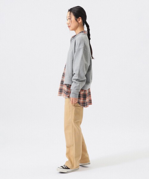 BEAMS BOY(ビームスボーイ)の「スウェット ミリタリー カーディガン(カーディガン/ボレロ・レディース・グレー/ブラック/オートミール・2/1/0)」の12枚目の写真