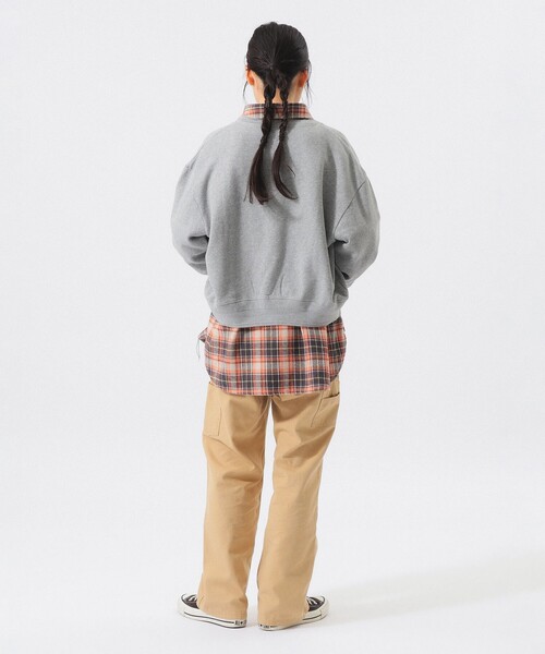 BEAMS BOY(ビームスボーイ)の「スウェット ミリタリー カーディガン(カーディガン/ボレロ・レディース・グレー/ブラック/オートミール・2/1/0)」の13枚目の写真