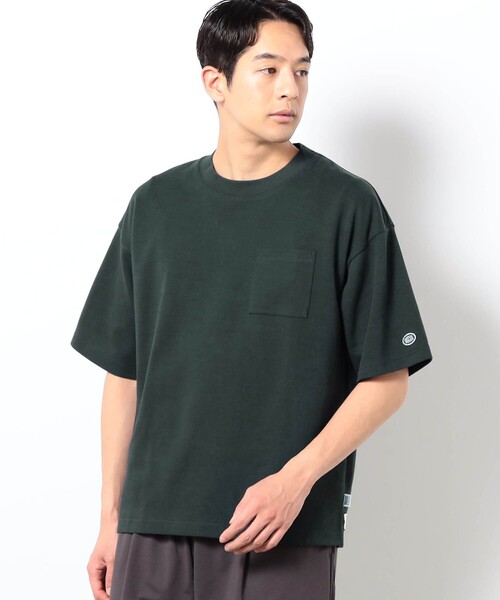 Grand PARK(グランドパーク)の「DISCUS別注 COOLMAXダンボールTシャツ(Tシャツ/カットソー・メンズ・グリーン/ブラック/ホワイト・M/L/XL)」の1枚目の写真
