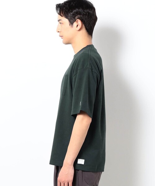 Grand PARK(グランドパーク)の「DISCUS別注 COOLMAXダンボールTシャツ(Tシャツ/カットソー・メンズ・グリーン/ブラック/ホワイト・M/L/XL)」の6枚目の写真