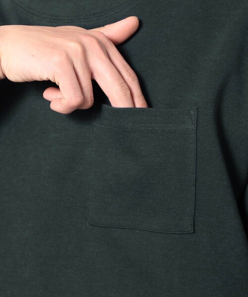 Grand PARK(グランドパーク)の「DISCUS別注 COOLMAXダンボールTシャツ(Tシャツ/カットソー・メンズ・グリーン/ブラック/ホワイト・M/L/XL)」の8枚目の写真