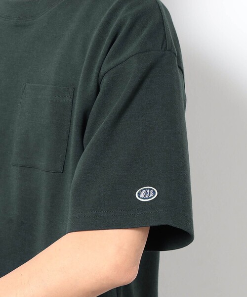 Grand PARK(グランドパーク)の「DISCUS別注 COOLMAXダンボールTシャツ(Tシャツ/カットソー・メンズ・グリーン/ブラック/ホワイト・M/L/XL)」の9枚目の写真