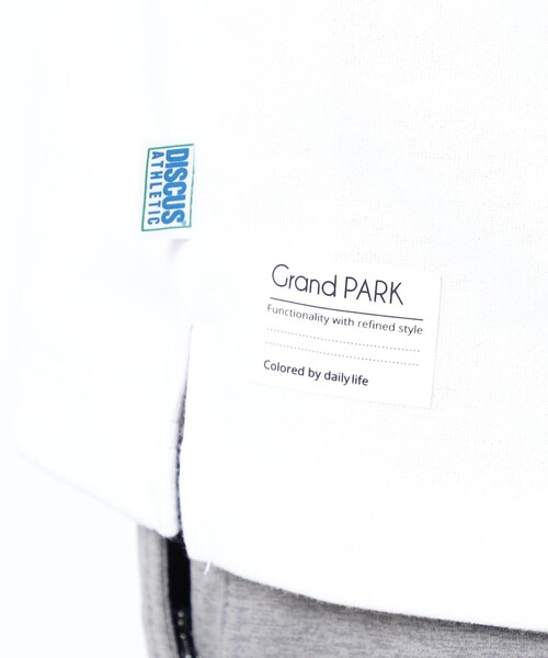 Grand PARK(グランドパーク)の「DISCUS別注 COOLMAXダンボールTシャツ(Tシャツ/カットソー・メンズ・グリーン/ブラック/ホワイト・M/L/XL)」の15枚目の写真