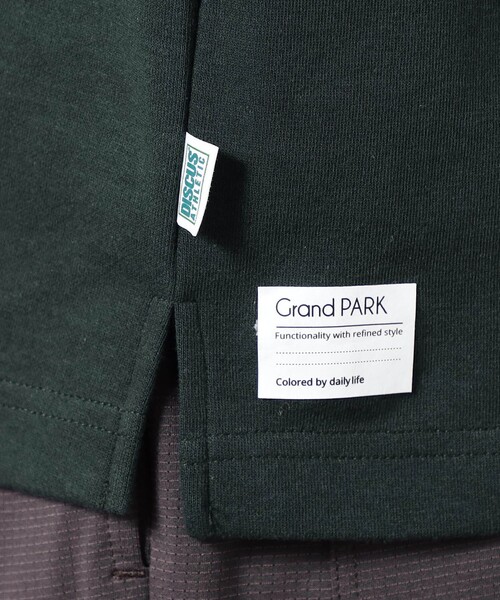 Grand PARK(グランドパーク)の「DISCUS別注 COOLMAXダンボールTシャツ(Tシャツ/カットソー・メンズ・グリーン/ブラック/ホワイト・M/L/XL)」の16枚目の写真