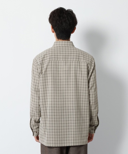 GLOBAL WORK(グローバルワーク)の「チェックシャツ/長袖/1042971(シャツ/ブラウス・メンズ・ブラック/ベージュ・X-LARGE/LARGE/MEDIUM/SMALL)」の17枚目の写真