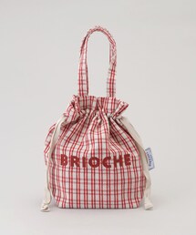 212 KITCHEN STORE | フレンチエピスリークール巾着トート CHECK/RED(キッチンツール)