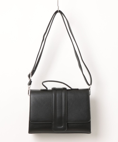 BONLECILL noir(ボンルシールノワール)の「【BONLECILL noir】2wayフラップショルダーバッグ/ハンドバッグ(ショルダーバッグ・レディース・ワイン/ブラック・FREE)」の18枚目の写真