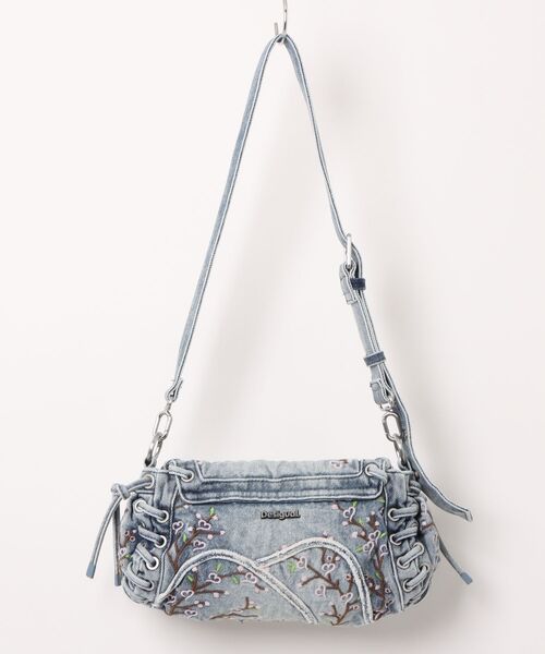 Desigual(デシグアル)の「Artistic Print Shoulder Bag / アーティスティック プリント ショルダーバッグ(ハンドバッグ・レディース・ブルー・FREE)」の2枚目の写真