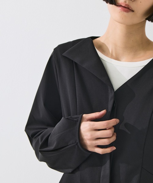 STUDIOUS(ステュディオス)の「Form Peplum Tops(Tシャツ/カットソー・レディース・ダークインディゴブルー/ブラック・FREE)」の19枚目の写真