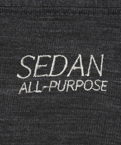 SEDAN ALL-PURPOSE(セダンオールパーパス)の「SEDAN ALL-PURPOSE | ウールジャージー 長袖フットボールTシャツ MEN(Tシャツ/カットソー・メンズ・チャコール/ブラック・XL/L)」の9枚目の写真