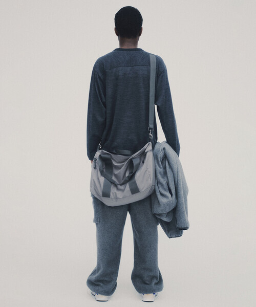 SEDAN ALL-PURPOSE(セダンオールパーパス)の「SEDAN ALL-PURPOSE | ウールジャージー 長袖フットボールTシャツ MEN(Tシャツ/カットソー・メンズ・チャコール/ブラック・XL/L)」の11枚目の写真