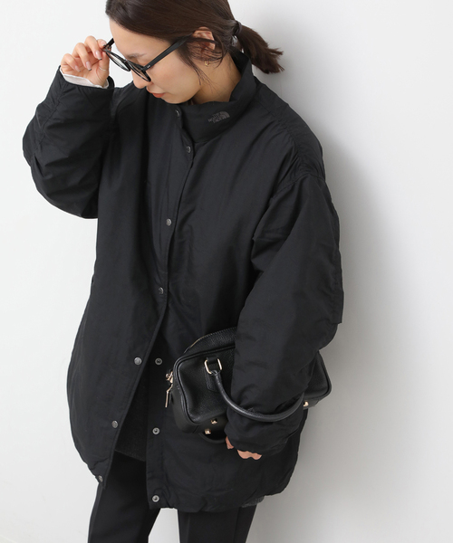 THE NORTH FACE(ザノースフェイス)の「《追加》【THE NORTH FACE】オルタレーションゼファーシェルハーフコート(ダウンジャケット/コート・レディース・グレー/ブラック・MEDIUM)」の1枚目の写真