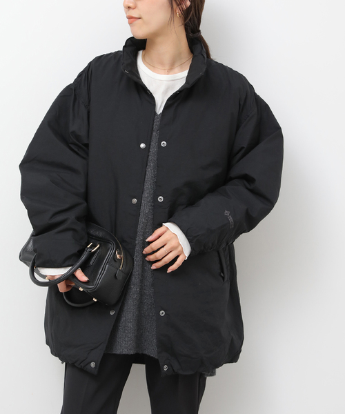 THE NORTH FACE(ザノースフェイス)の「《追加》【THE NORTH FACE】オルタレーションゼファーシェルハーフコート(ダウンジャケット/コート・レディース・グレー/ブラック・MEDIUM)」の6枚目の写真