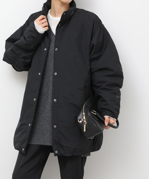 THE NORTH FACE(ザノースフェイス)の「《追加》【THE NORTH FACE】オルタレーションゼファーシェルハーフコート(ダウンジャケット/コート・レディース・グレー/ブラック・MEDIUM)」の7枚目の写真