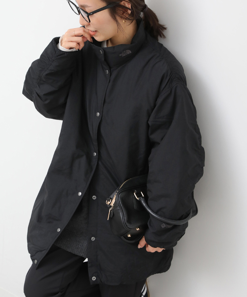 THE NORTH FACE(ザノースフェイス)の「《追加》【THE NORTH FACE】オルタレーションゼファーシェルハーフコート(ダウンジャケット/コート・レディース・グレー/ブラック・MEDIUM)」の10枚目の写真