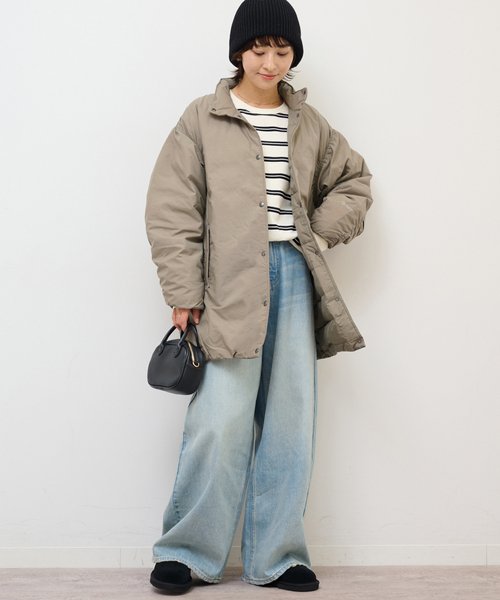 THE NORTH FACE(ザノースフェイス)の「《追加》【THE NORTH FACE】オルタレーションゼファーシェルハーフコート(ダウンジャケット/コート・レディース・グレー/ブラック・MEDIUM)」の12枚目の写真