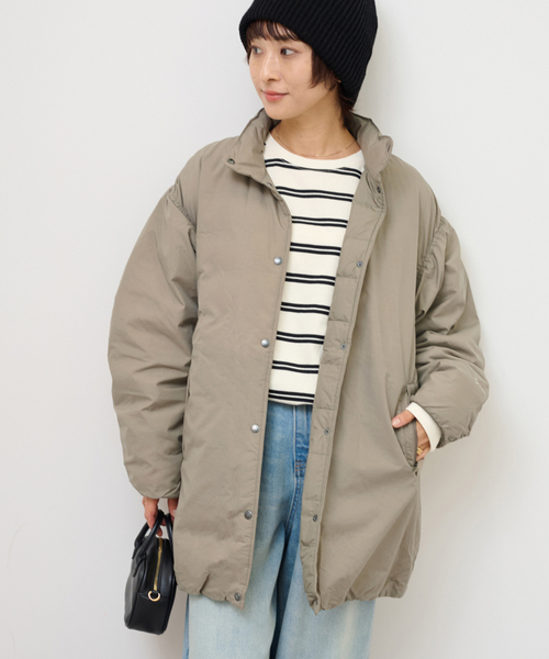 THE NORTH FACE(ザノースフェイス)の「《追加》【THE NORTH FACE】オルタレーションゼファーシェルハーフコート(ダウンジャケット/コート・レディース・グレー/ブラック・MEDIUM)」の16枚目の写真