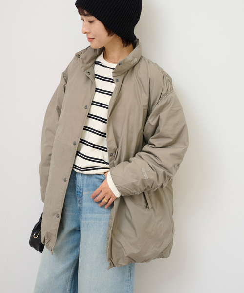THE NORTH FACE(ザノースフェイス)の「《追加》【THE NORTH FACE】オルタレーションゼファーシェルハーフコート(ダウンジャケット/コート・レディース・グレー/ブラック・MEDIUM)」の17枚目の写真