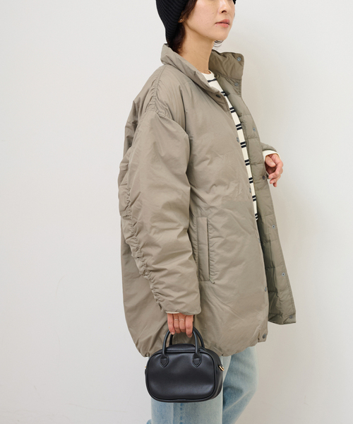 THE NORTH FACE(ザノースフェイス)の「《追加》【THE NORTH FACE】オルタレーションゼファーシェルハーフコート(ダウンジャケット/コート・レディース・グレー/ブラック・MEDIUM)」の18枚目の写真