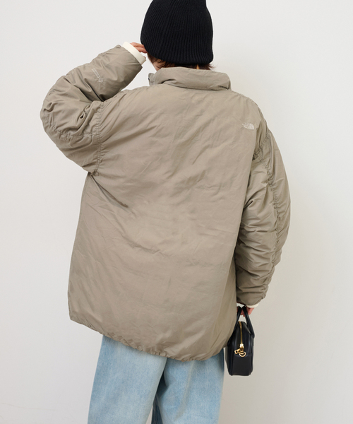 THE NORTH FACE(ザノースフェイス)の「《追加》【THE NORTH FACE】オルタレーションゼファーシェルハーフコート(ダウンジャケット/コート・レディース・グレー/ブラック・MEDIUM)」の19枚目の写真