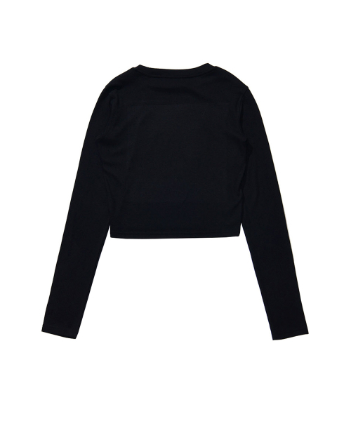 LOTSYOU(ロッツユー)の「The Friends Heart Candy Crop Tee Black(Tシャツ/カットソー・レディース・その他・OS)」の7枚目の写真