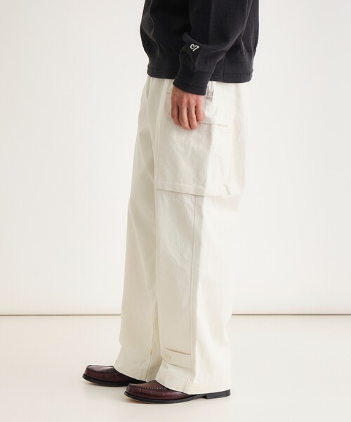 BACK NUMBER(バックナンバー)の「【THE WORLD CARGO】M-47 カーゴパンツ/フランス軍モデル(その他パンツ・メンズ・ブラック/オフホワイト・05/06/03/04)」の1枚目の写真