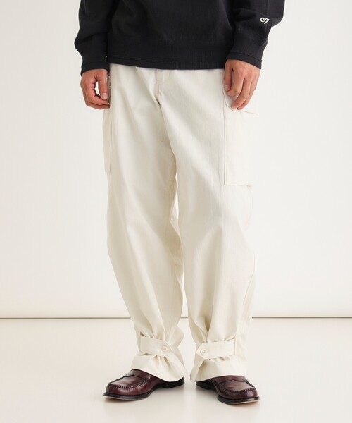 BACK NUMBER(バックナンバー)の「【THE WORLD CARGO】M-47 カーゴパンツ/フランス軍モデル(その他パンツ・メンズ・ブラック/オフホワイト・05/06/03/04)」の5枚目の写真