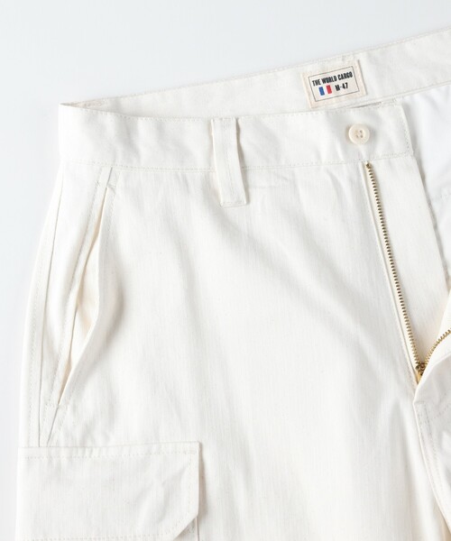 BACK NUMBER(バックナンバー)の「【THE WORLD CARGO】M-47 カーゴパンツ/フランス軍モデル(その他パンツ・メンズ・ブラック/オフホワイト・05/06/03/04)」の20枚目の写真