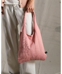 wjk（ダヴルジェイケイ）の「stripe knit bag（エコバッグ/サブバッグ）」