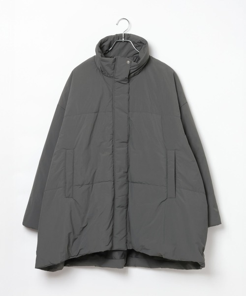 LEPSIM(レプシィム)の「【産前・産後対応】マタニティ/エアサーマルAラインコート 911207(その他アウター・レディース・ブラック/チャコールグレー・FREE)」の12枚目の写真