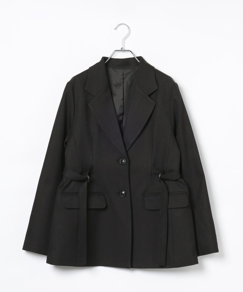 PAGEBOY(ページボーイ)の「クラシックボクシージャケット【セットアップ対応】(テーラードジャケット・レディース・チェック/ブラウン/ブラック・FREE)」の14枚目の写真
